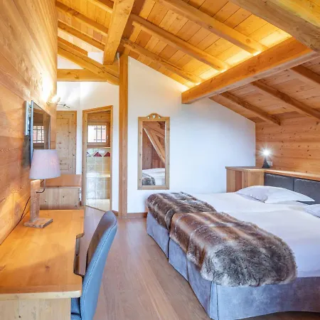 Skis Aux Pieds Avec Espace Bien-etre Et Vue Montagne - Fr-1-645-41 Chalet